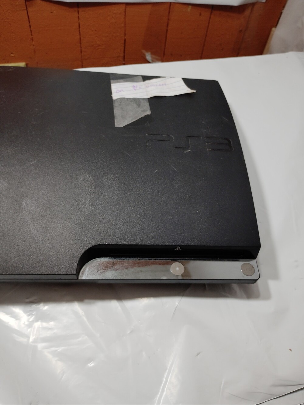 Sony PlayStation 3 PS3 Slim Console CECH-2501B Parts or Repair With Power Cord